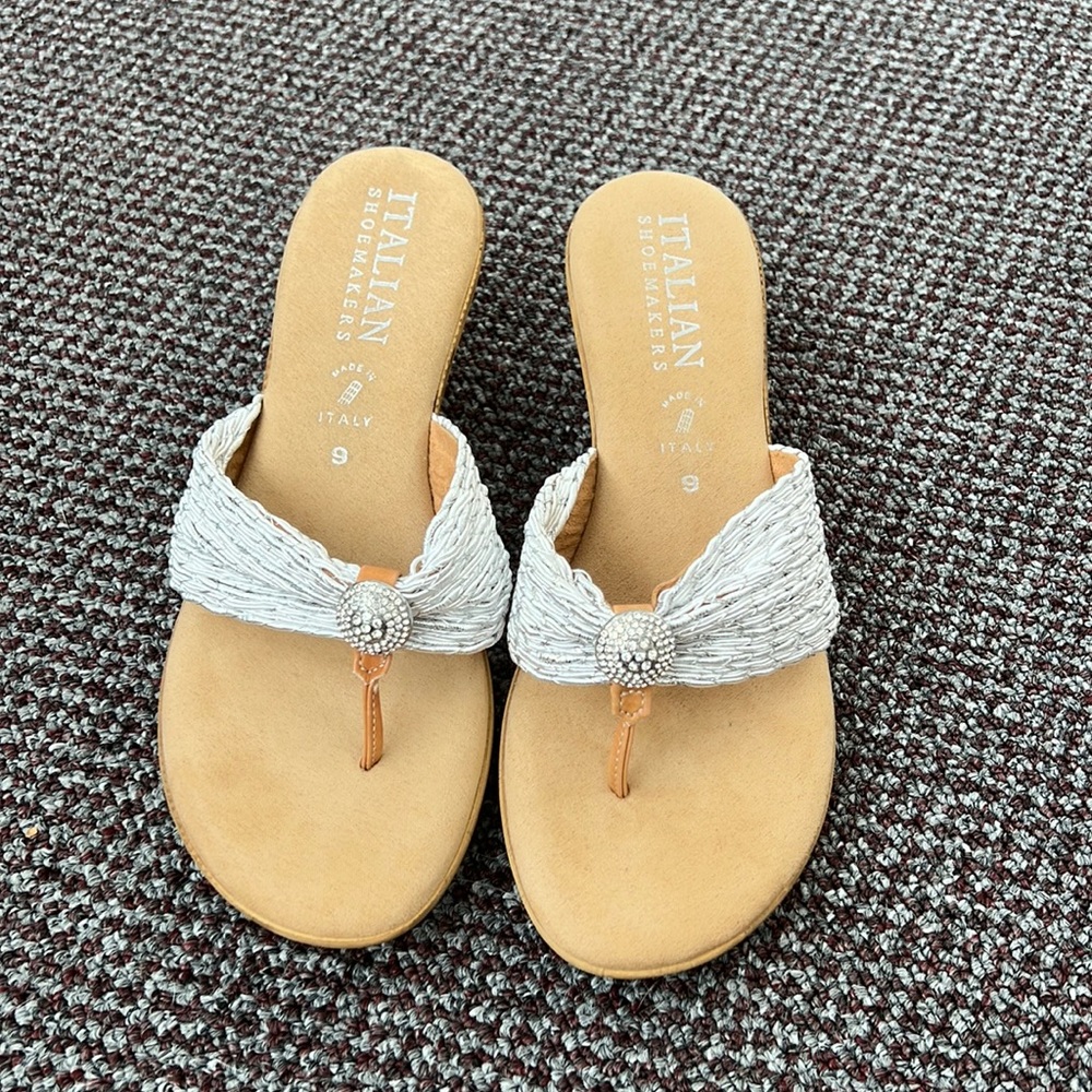 Italian Shoemakers Wedge Sandals